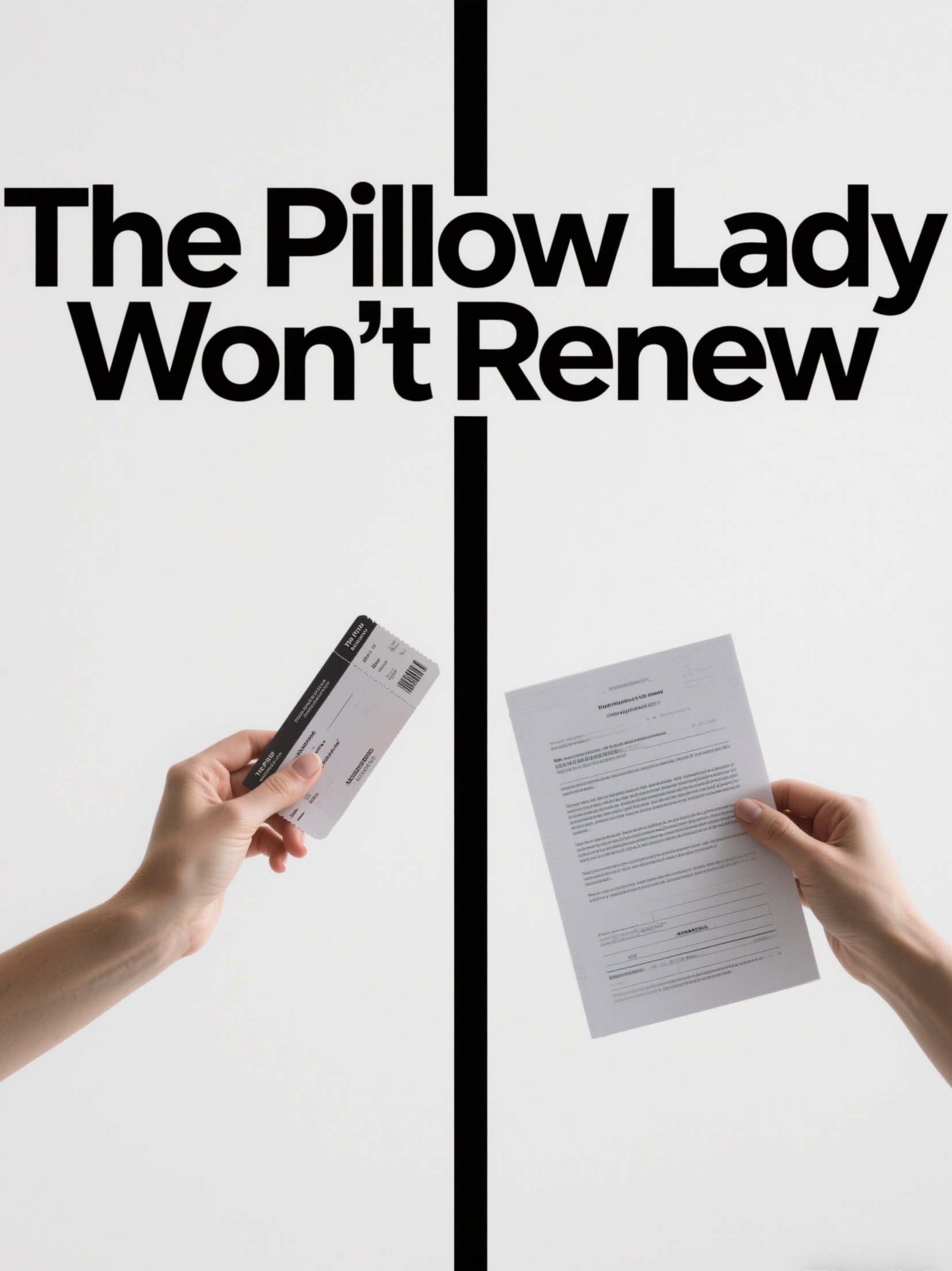 The Pillow Lady Won't Renew