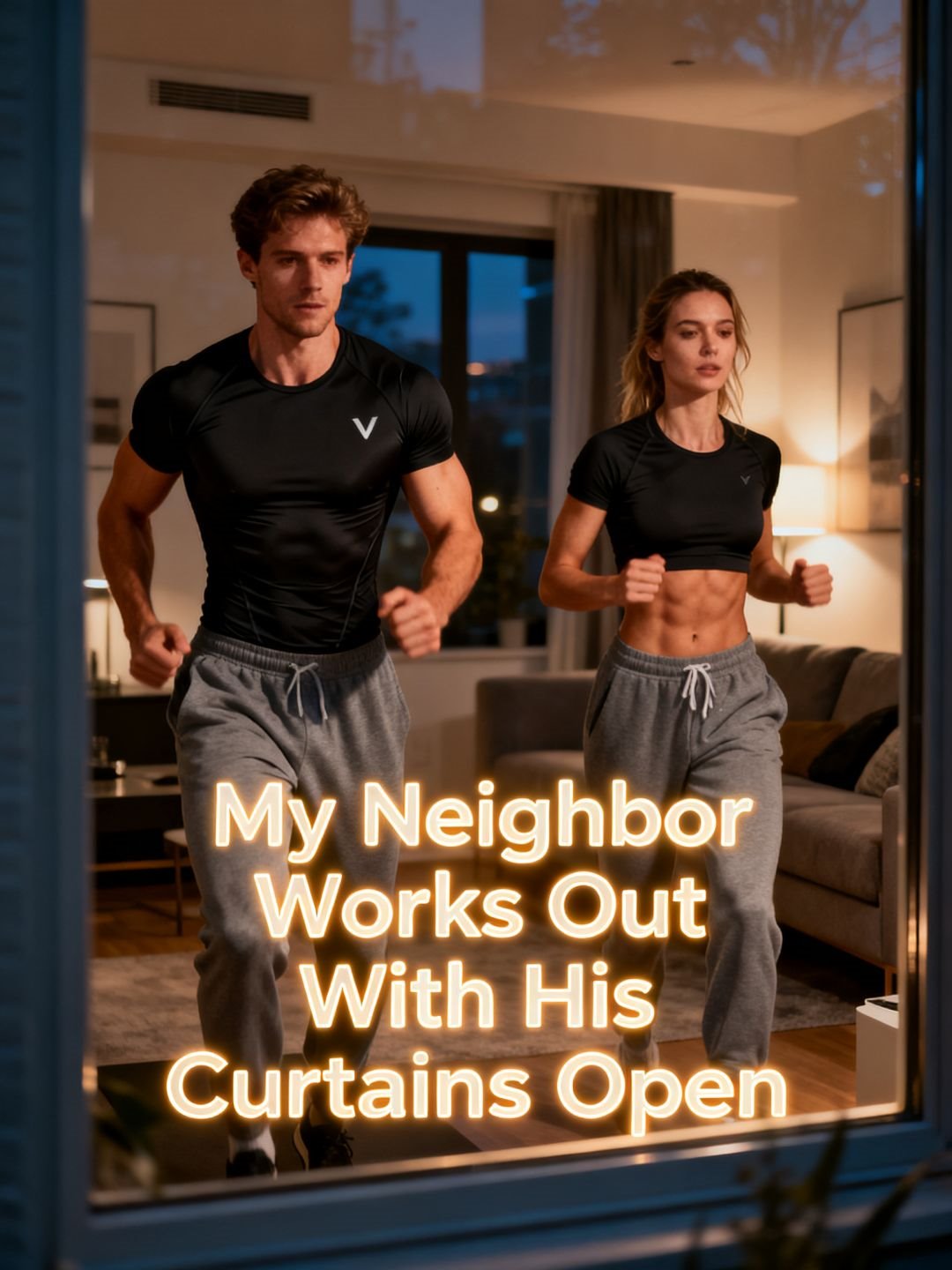 My Neighbor Works Out With His Curtains Open