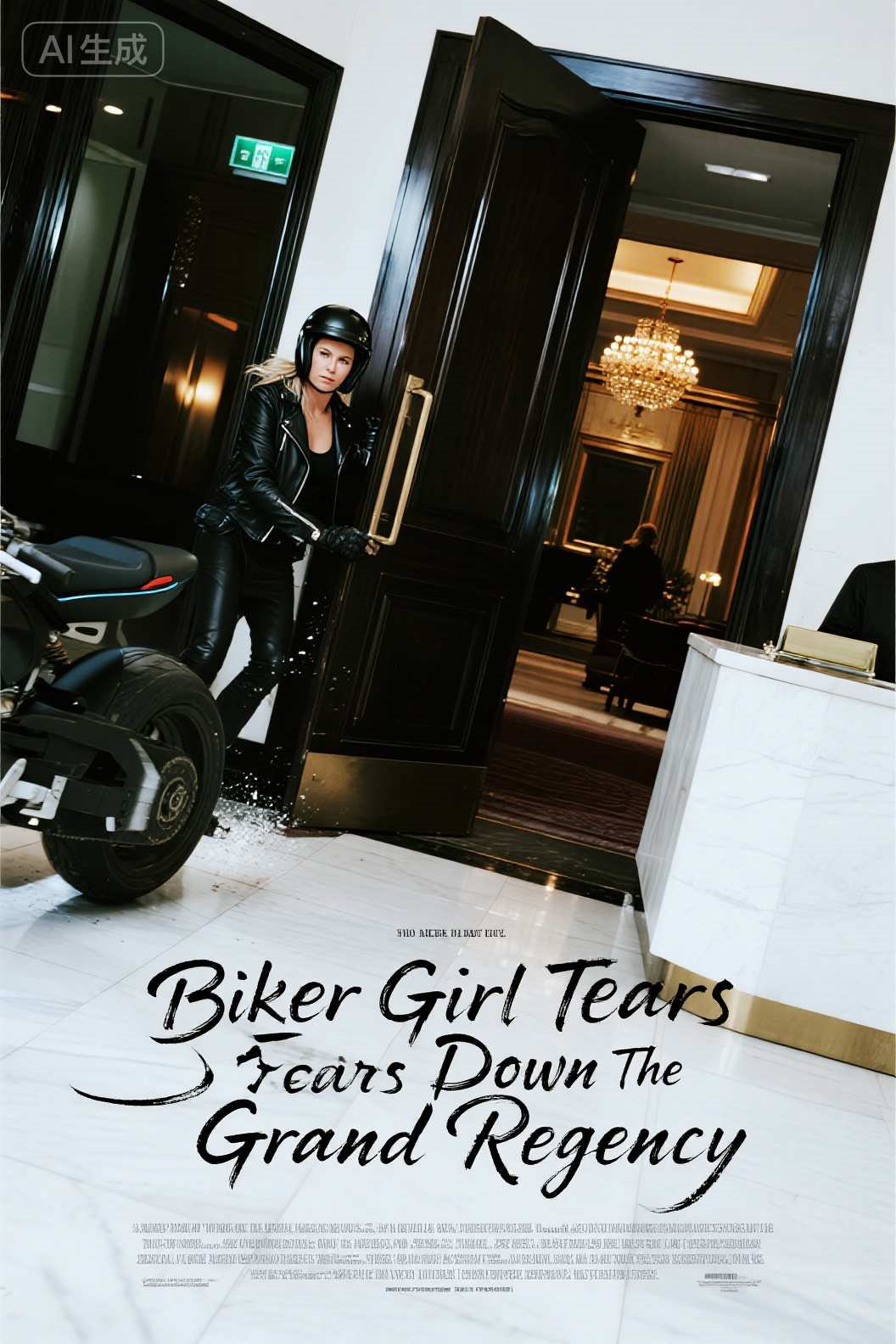 Biker Girl Tears Down The Grand Regency